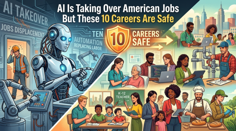 AI Is Taking Over American Jobs But These 10 Careers Are Safe