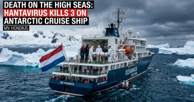 Death on the High Seas Hantavirus Kills 3 on Antarctic Cruise Ship