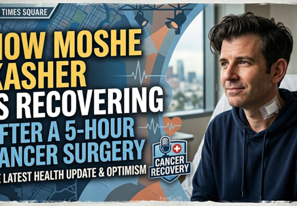 How Moshe Kasher Is Recovering After a 5-Hour Cancer Surgery