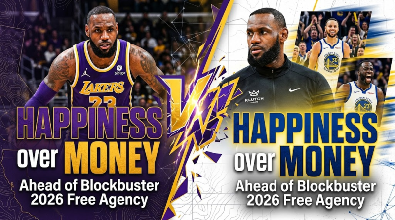 LeBron James Prioritizes Happiness Over Money Ahead of Blockbuster 2026 Free Agency