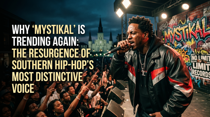 Why 'Mystikal' is Trending Again The Resurgence of Southern Hip-Hop's Most Distinctive Voice