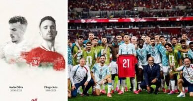 Diogo Jota and Andre Silva Liverpool Marks First Death Anniversary with Anfield Tribute