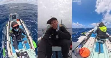 Kelsey Rowing Solo Across the Pacific Shatters World Records in Epic California-to-Hawaii Voyage